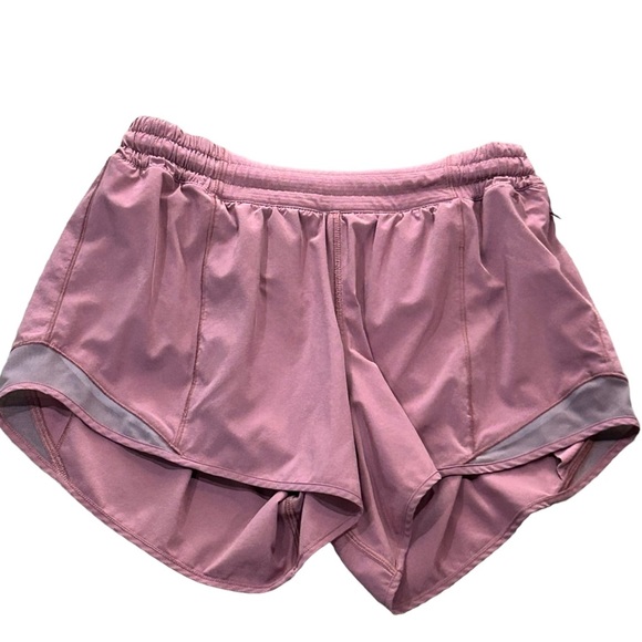 lululemon athletica Pants - Lululemon Run Speed Exercise Shorts Size 8 Built In Panty Zip Up Pocket